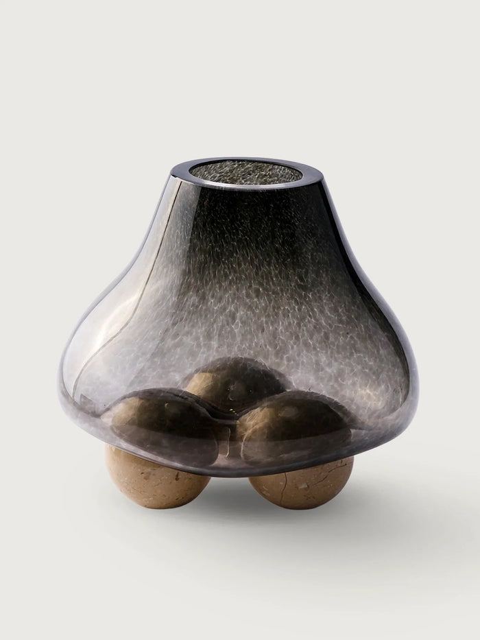 Glass Bowl with Three Spheres II