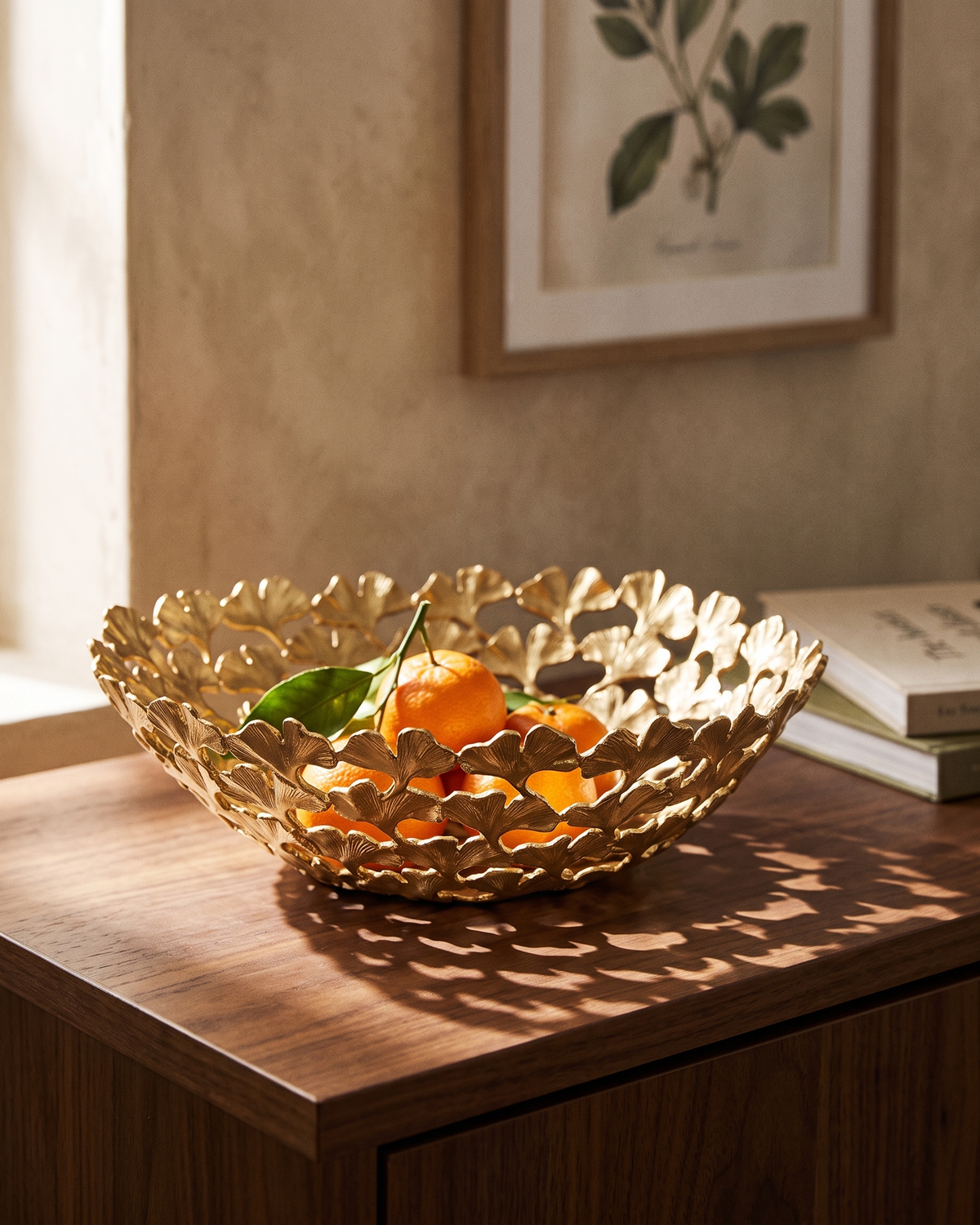 Gynco Bowl styled in a warm interior setting