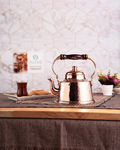 Hammered Solid Copper Stovetop Teapot, 1.6 Quart