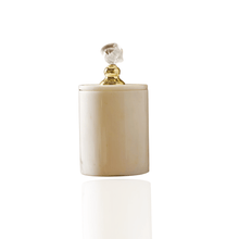 Handcrafted Marble Waste Bin – Luxury Bathroom Bin With Crystal Lid - Alfiq's Store