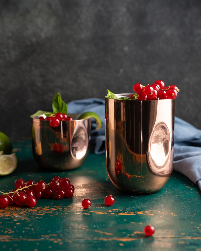 Handcrafted Solid Copper Tumbler  – Elegant Copper Drinkware for Every Occasion