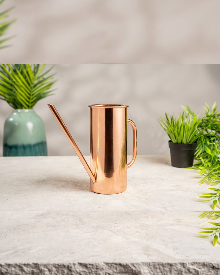 Handcrafted Solid Copper Watering Can