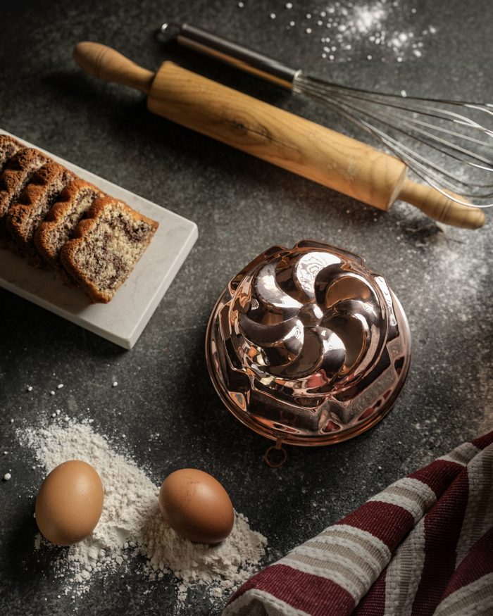Handmade Copper Bundt Cake Mold – Artisan Bakeware & Modern Kitchen Decor