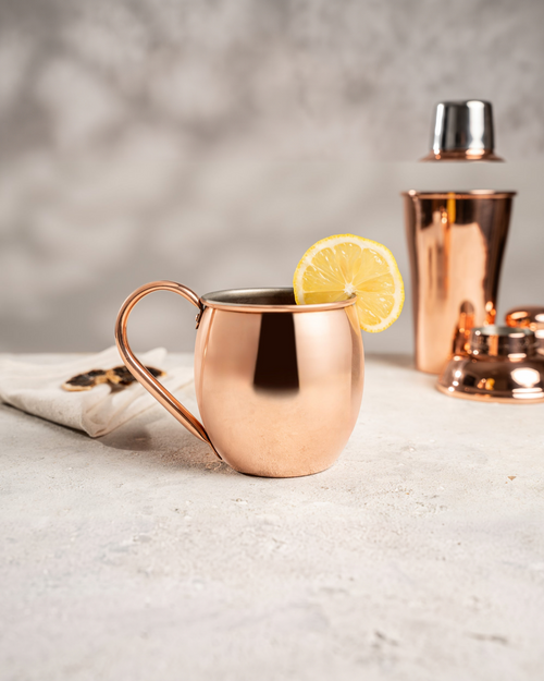 Barrel Copper Mug – Timeless Craft for Elevated Drinking