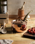 Handmade Copper Saucepan with Lid – Premium Cookware for Gourmet Cooking (2.5L)