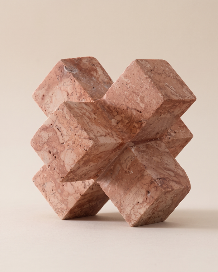 Travertine Plus Sculpture (One Piece)