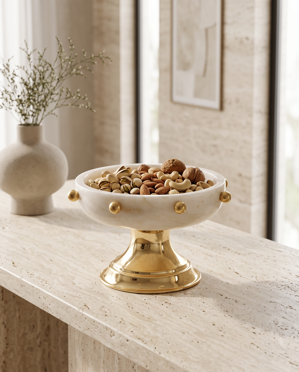 Hun Bowl on Brass Base II