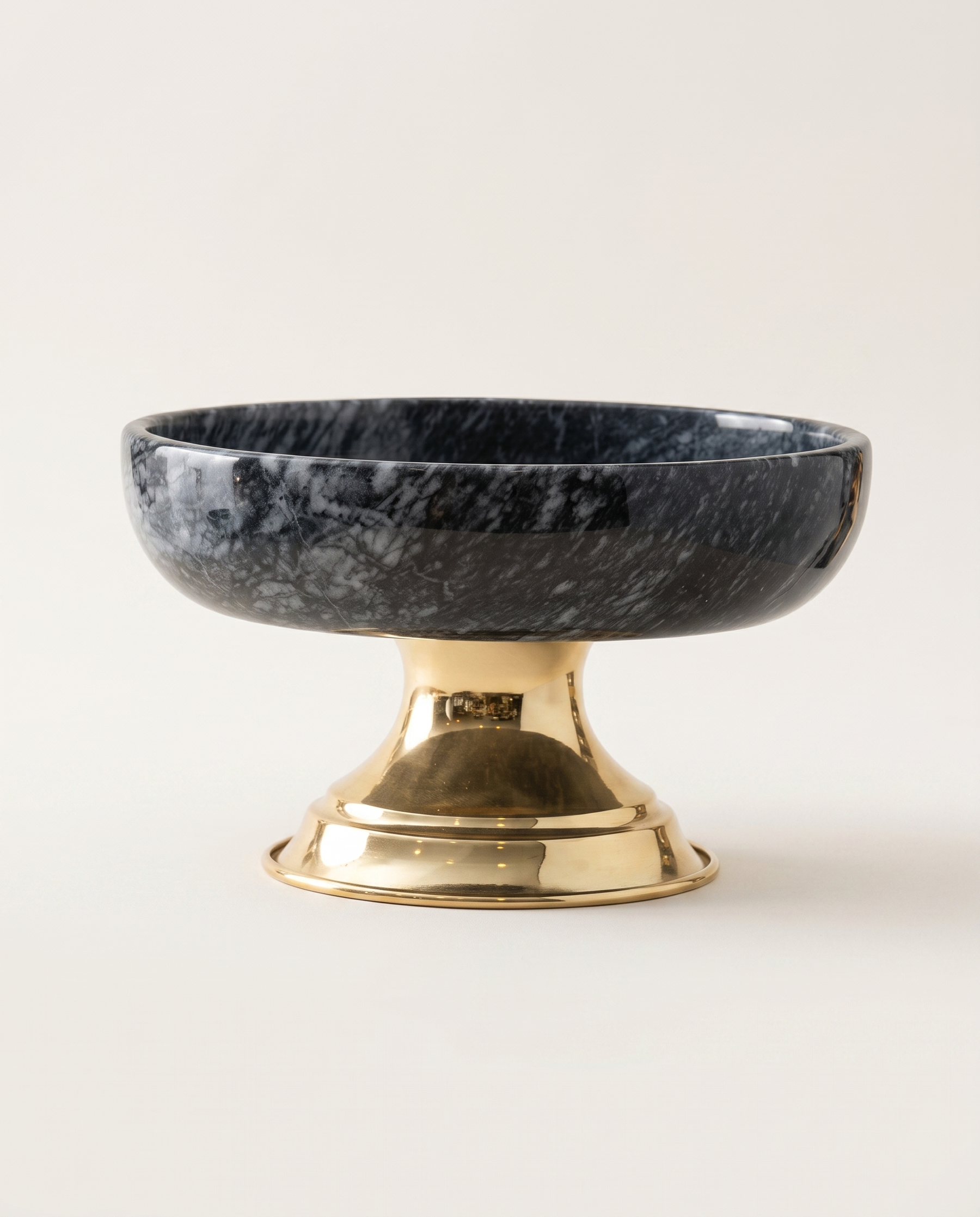 Bowl on Brass Base IV