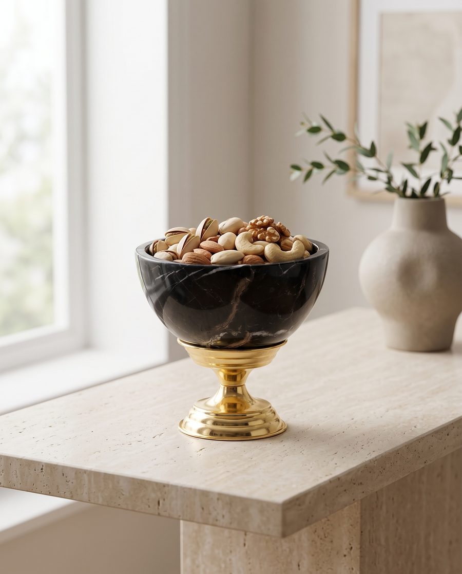 Bowl on Brass Base III