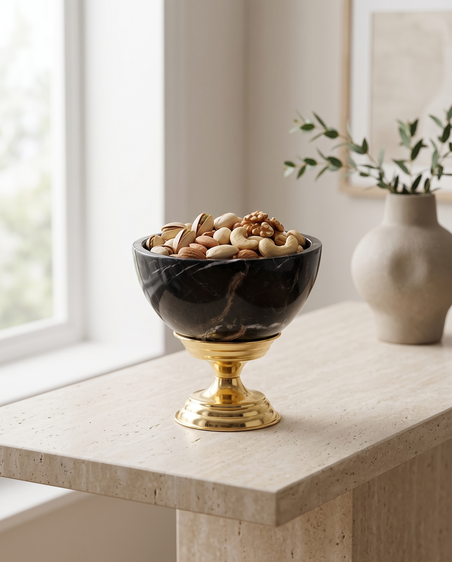 Bowl on Brass Base III