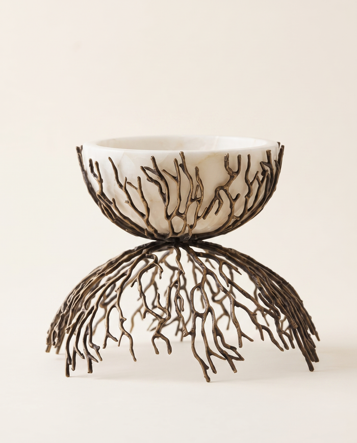 Bowl with Brass Branch II