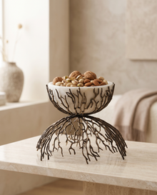 Bowl with Brass Branch II