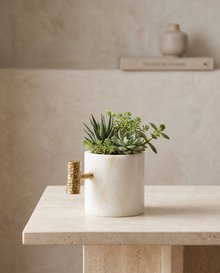 Succulent Planter with Knocker