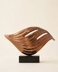 Copper Wave Sculpture – Edza Decor VII