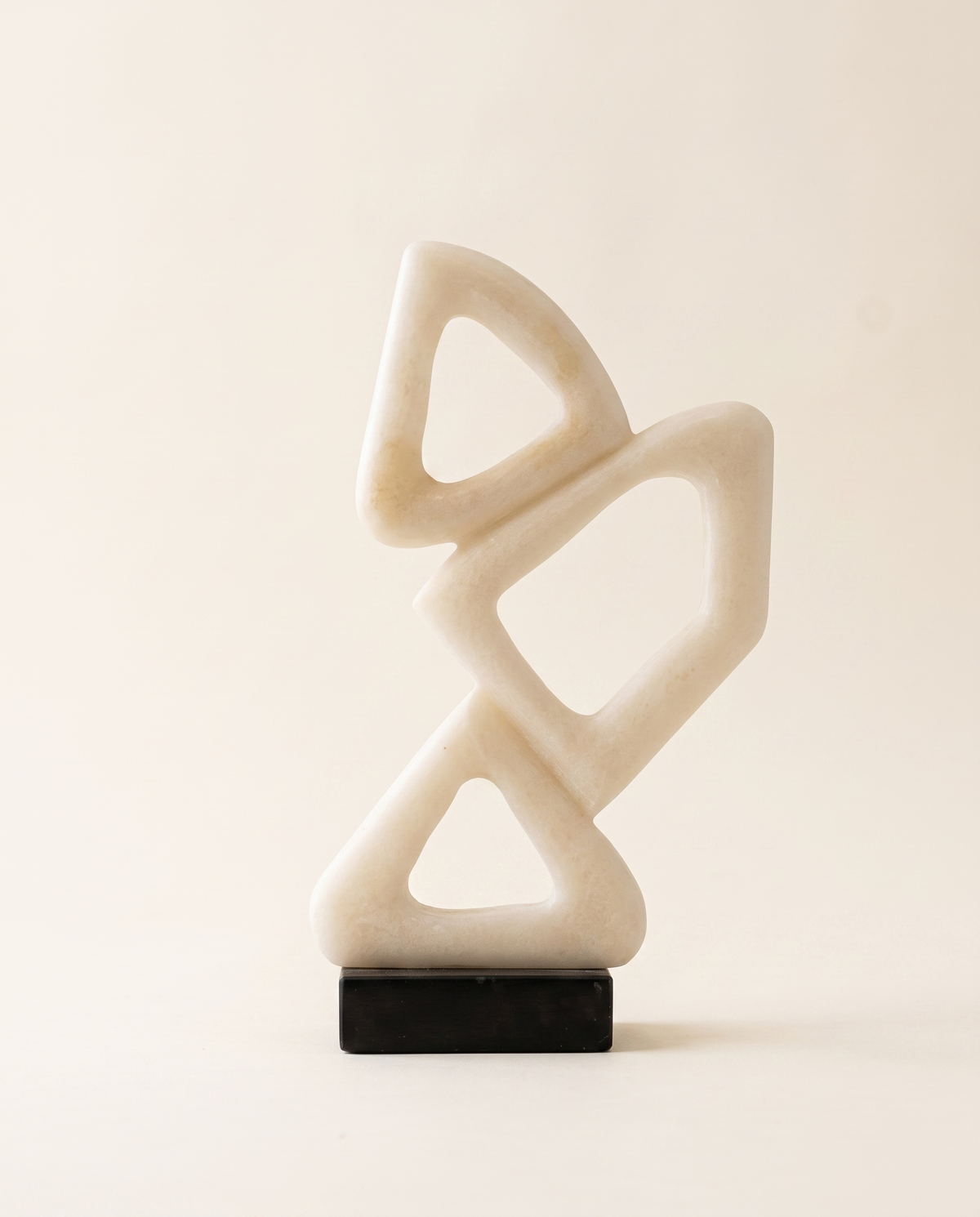 Geometric Marble Sculpture