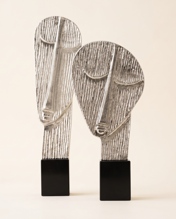 Abstract Brass Face VIII