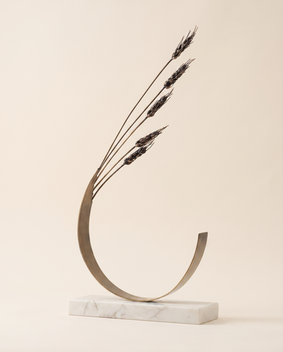 Circle Wheat Ear Decorative Object