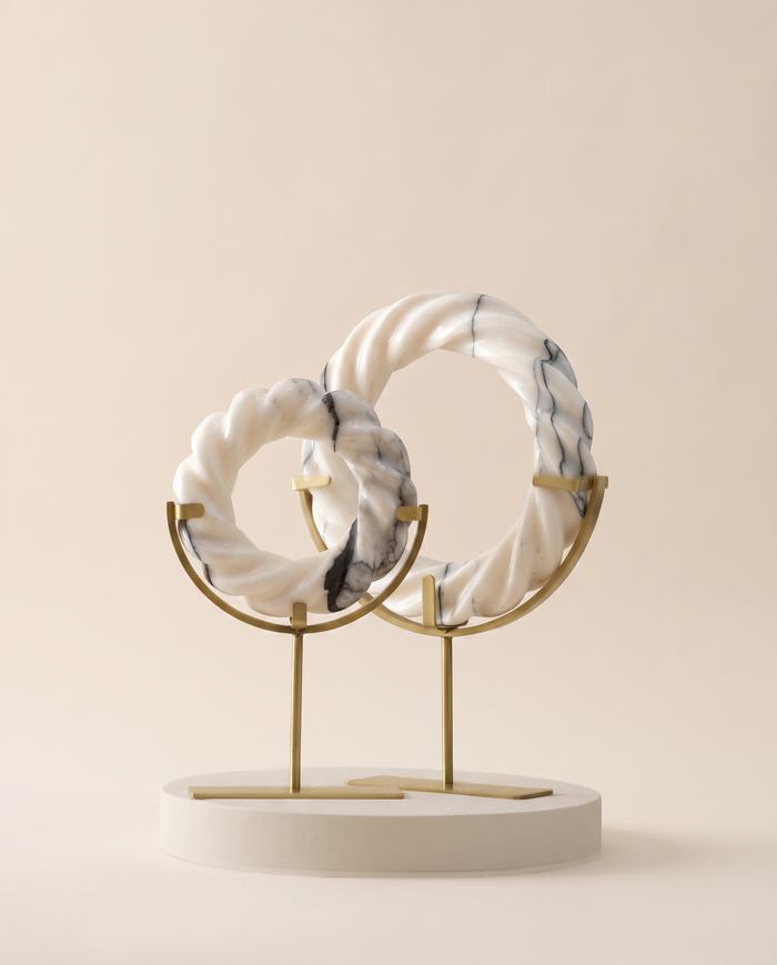 Marble Ring Decorative Object IV