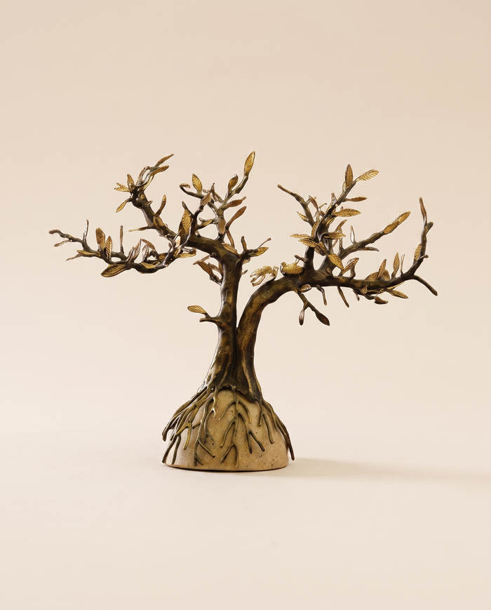 Brass Tree Sculpture – Symbol of Strength & Growth