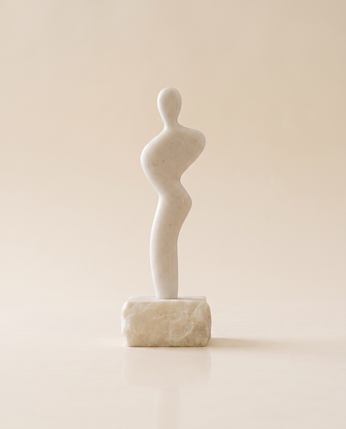 Marble Silhouette Sculpture