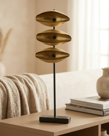 Triple Shell Decorative Object