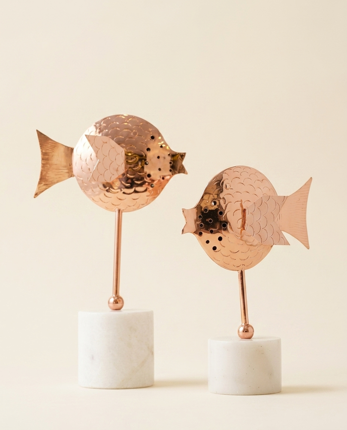 Fish Decorative Object — Rose II