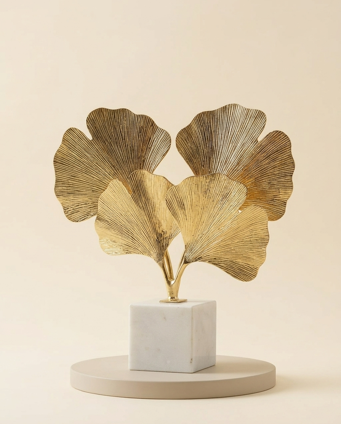 Gynco Decorative Object with Four Leaves