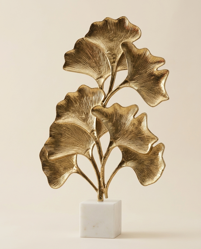 Striped Gynco Tree Decorative Object