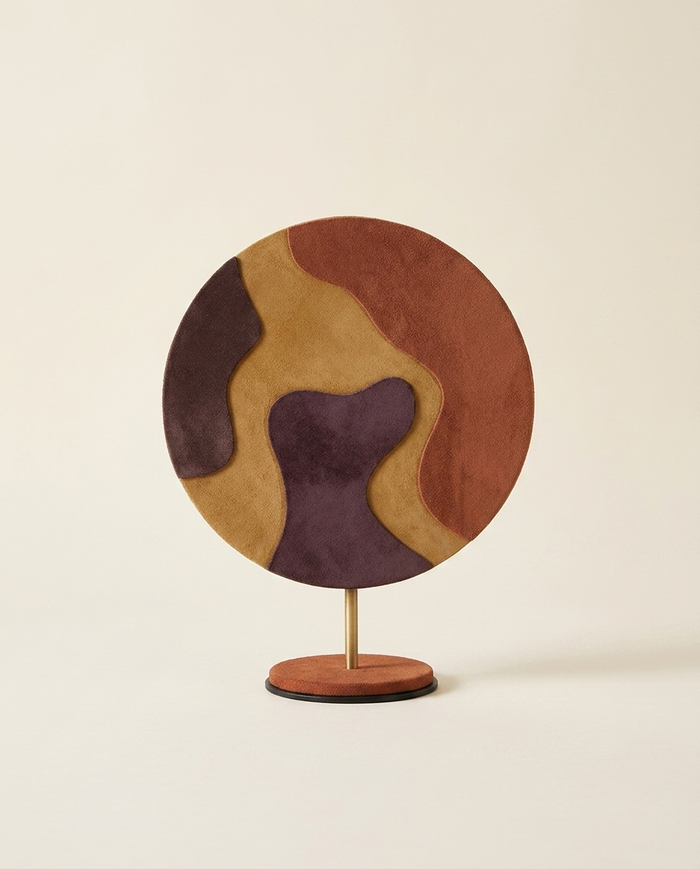 Suede Orbit Decor