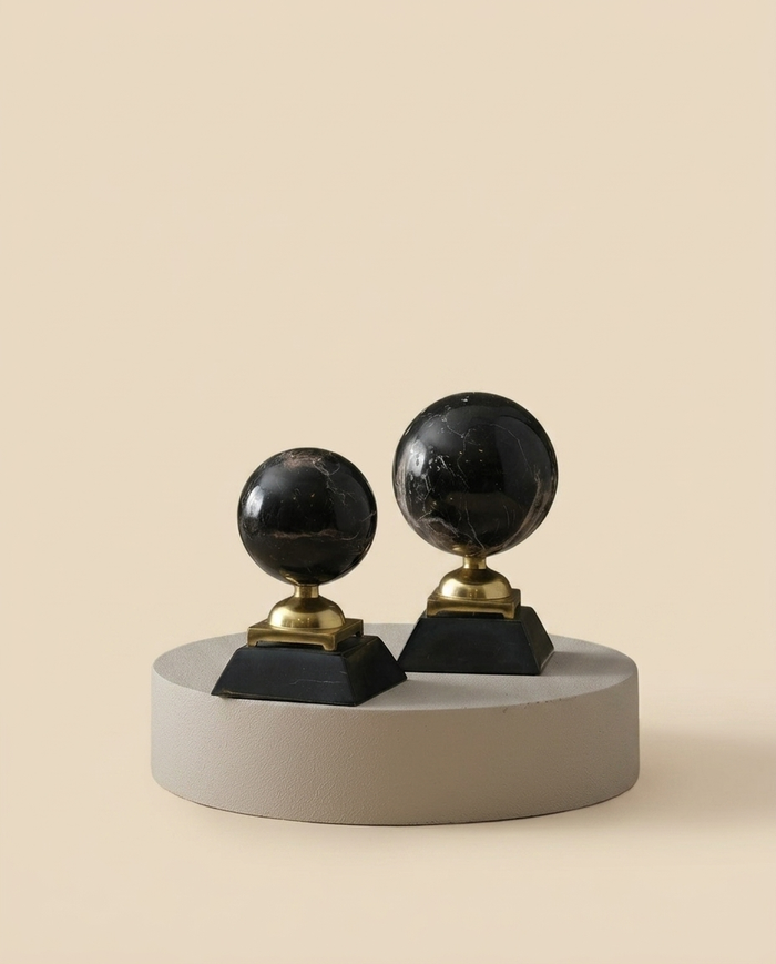 Marble Sphere Decorative Object II