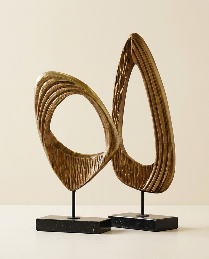 Layni Decor Set – Sculptural Rhythm in Duo