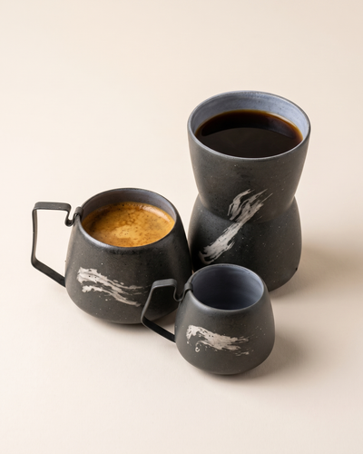 Hic Ceramics Cup Set — Handcrafted Stoneware Trio