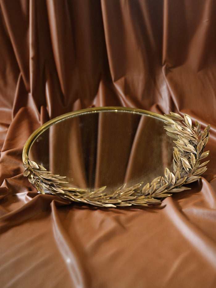 Mirror with Olive Branch