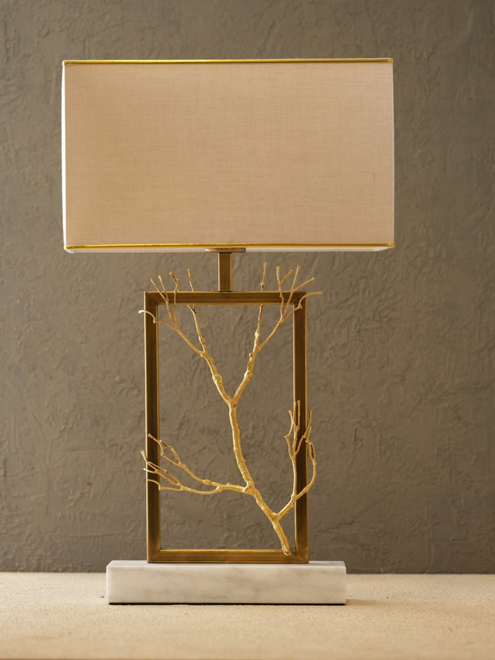 Branches Table Lamp — Beige