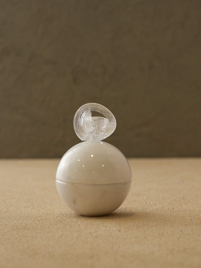 Luna Crystal Loop Marble Bonbonnière