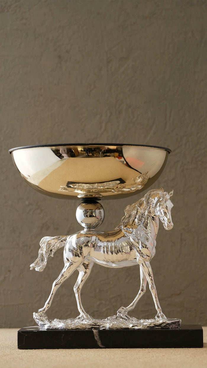 Grand Horse Decorative Bowl