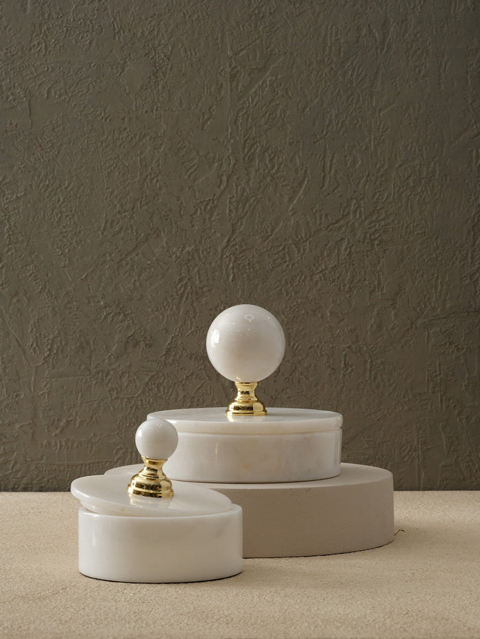 Marble Box with Sphere IV