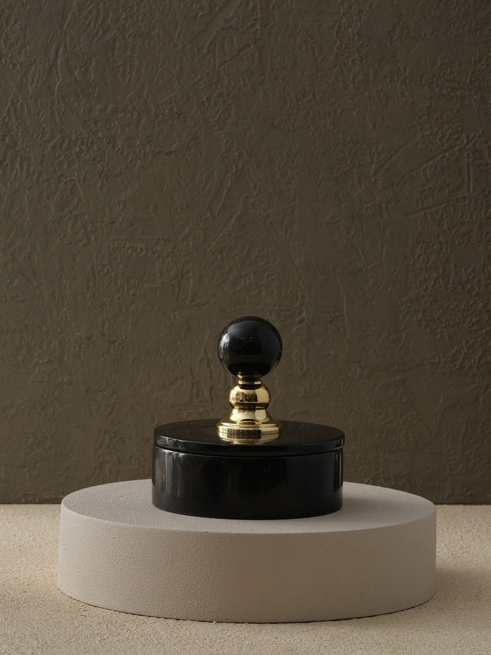 Marble Box with Sphere II