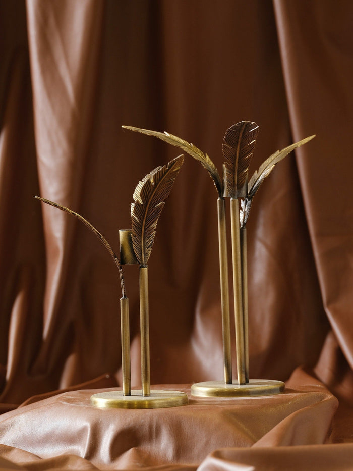 Pleated Candlestick — Medium