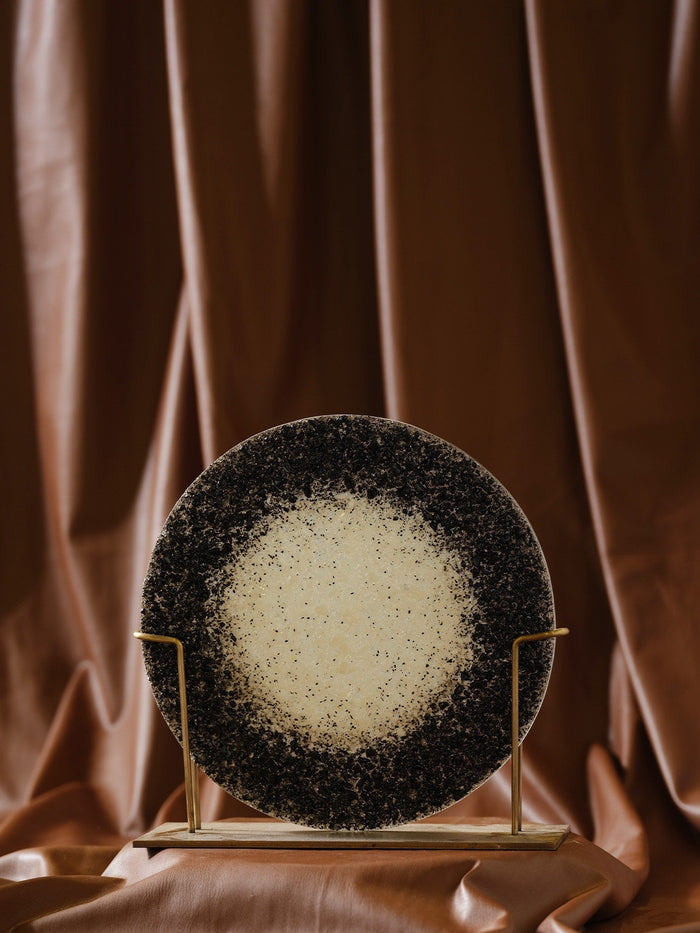 Textured Glass Disc I