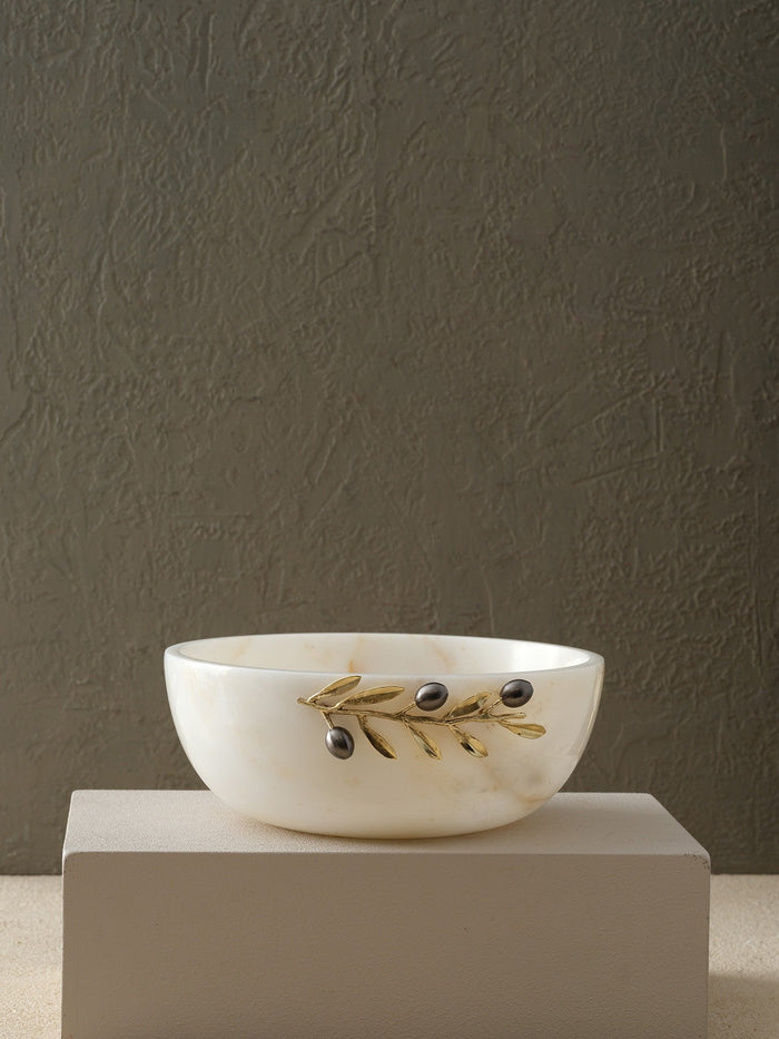 Olive Branch Bowl without Base