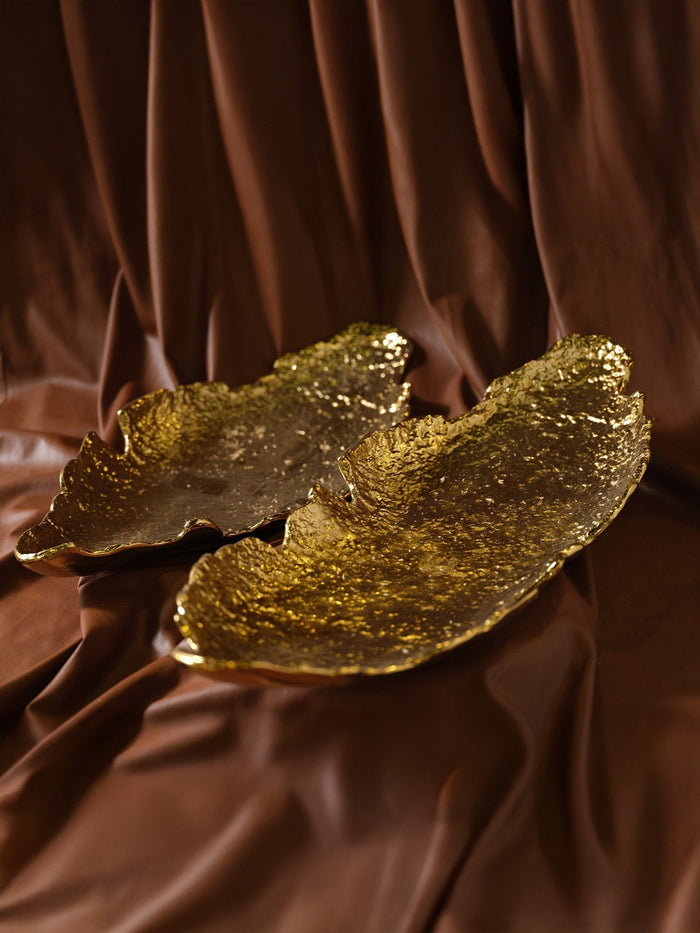 Italian Brass Tray — Gold — Medium