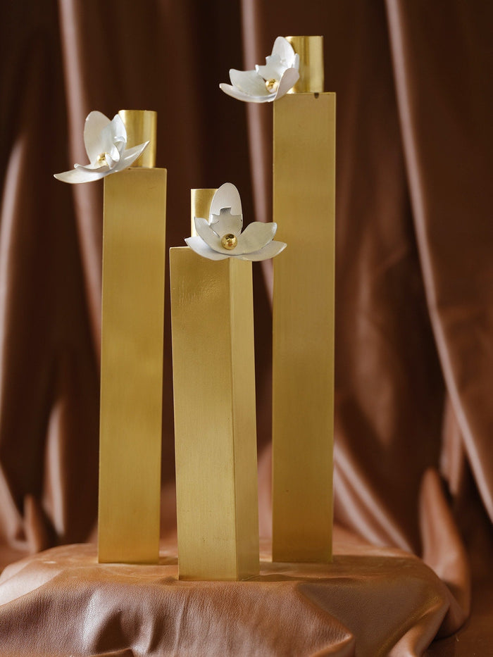 Orchid Candlestick — Extra Large