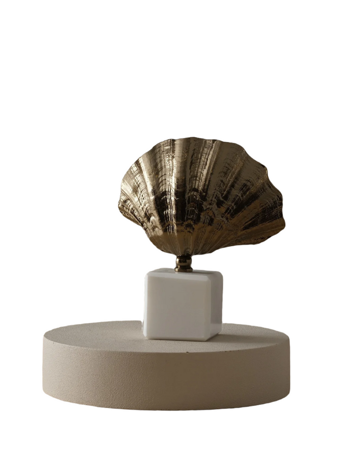 Oyster Decorative Object IV