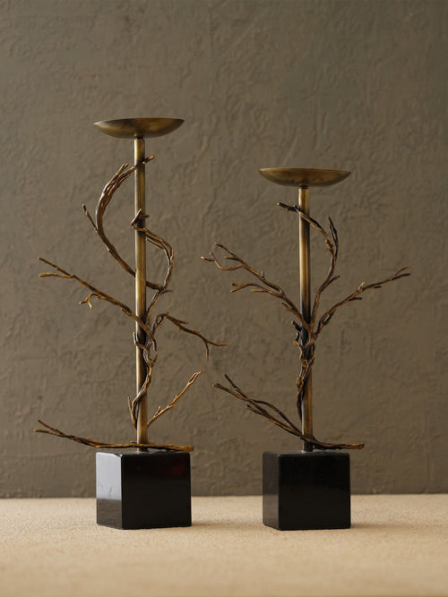 Candlestick & Candle Holder