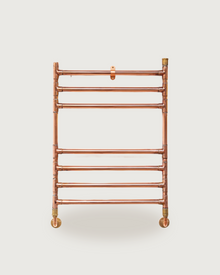 Heated Towel Rail – 100% Solid Copper Pipe, Industrial Design
