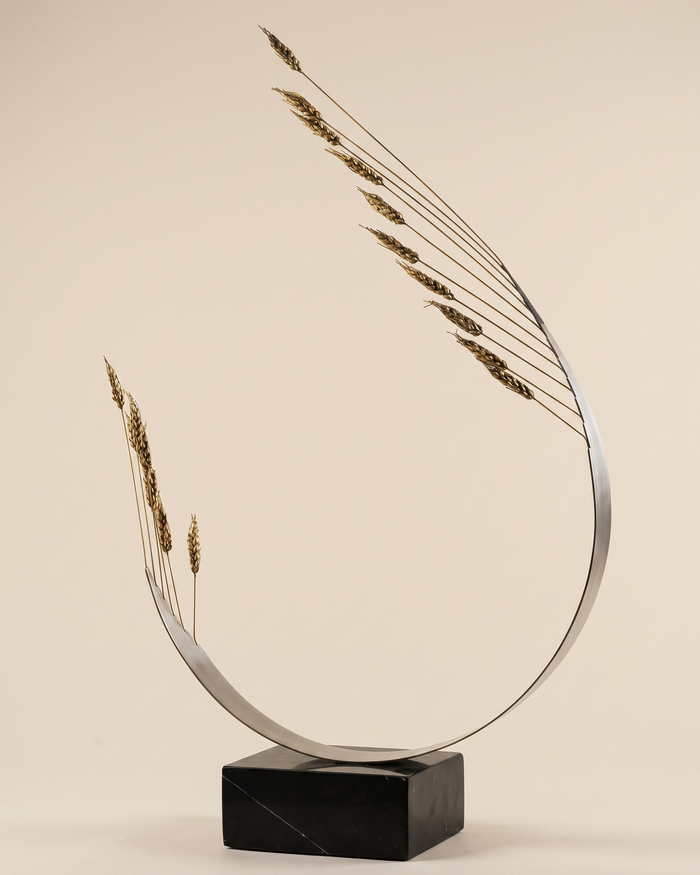 Large Wheat Ear Decorative Object