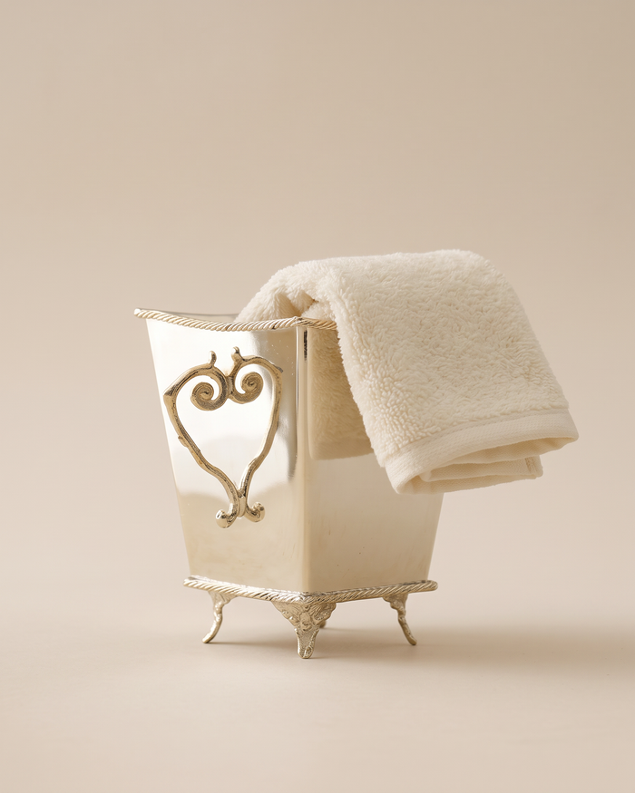 Brass Hand Towel Bucket (One Piece)