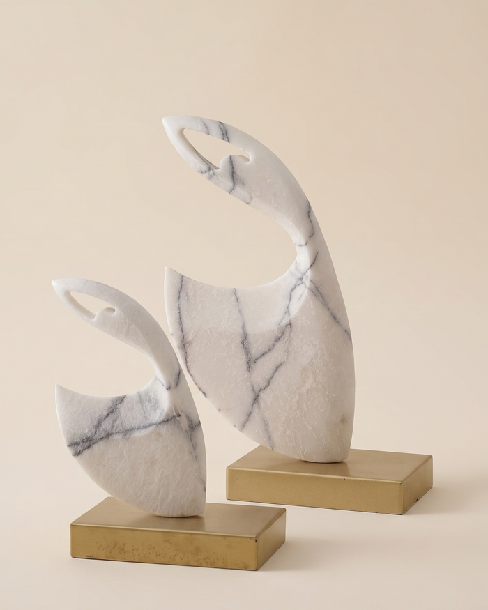 Marble Ballerina Decorative Object II