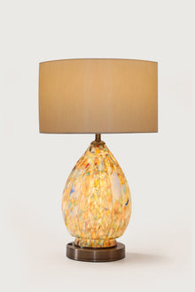 Pumpkin Glass Table Lamp — Bels & Pearl